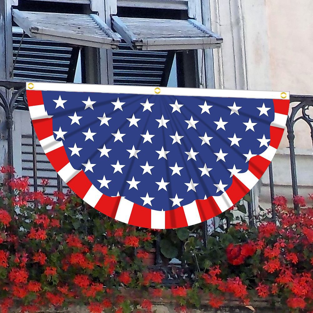 Fan-Shaped Flag